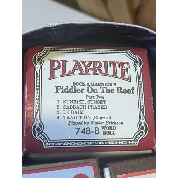 Mixed Lot - 13 Broadway Musicals Showtoons Player Piano Rolls - Picture 7 of 7